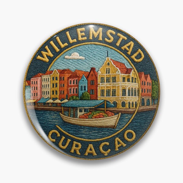 Item preview, Willemstad Vibes – Colorful harbor flair from Curaçao designed and sold by Girih.