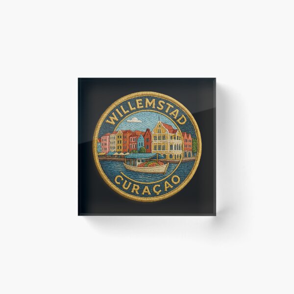 Item preview, Willemstad Vibes – Colorful harbor flair from Curaçao designed and sold by Girih.