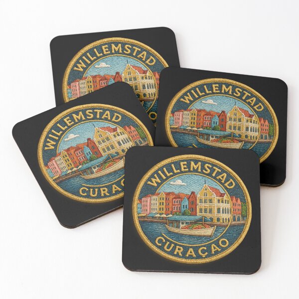 Item preview, Willemstad Vibes – Colorful harbor flair from Curaçao designed and sold by Girih.