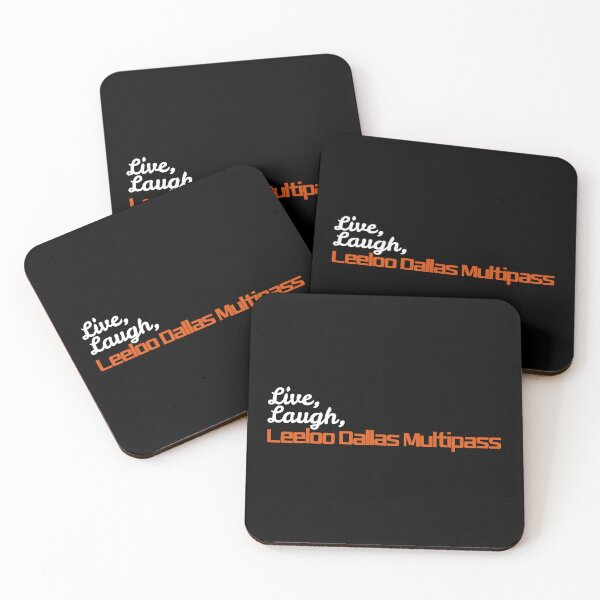 Item preview, Live, Laugh, Leeloo Dallas Multipass (white) designed and sold by IonianDesign.
