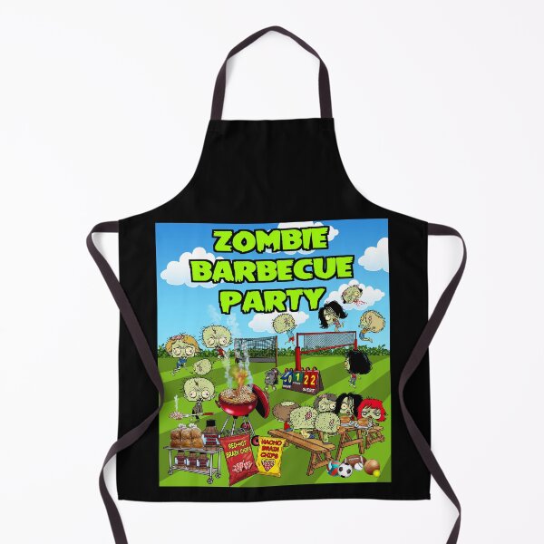Item preview, Zombie Barbecue Party designed and sold by 3-Beans-Art.