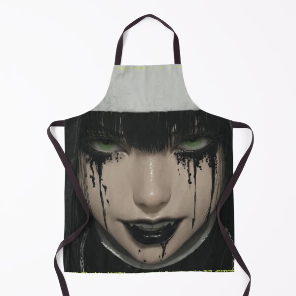 Item preview, goth nun designed and sold by CursedbyLilith.