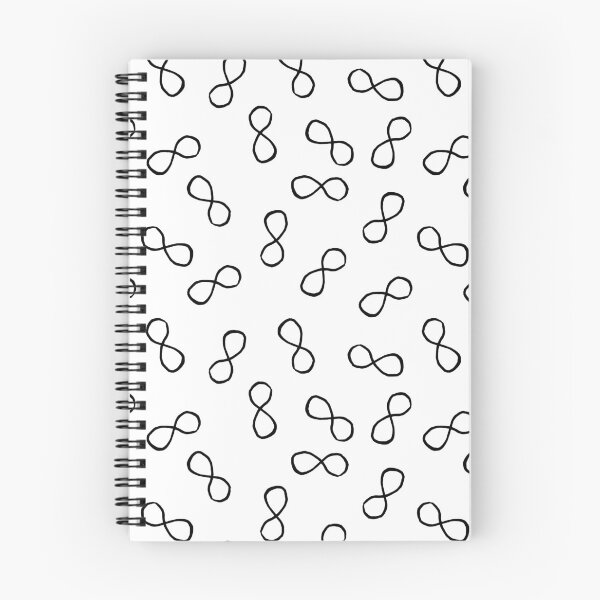 Item preview, Infinity Symbol in Black Ink Pattern designed and sold by Farissa Designs.