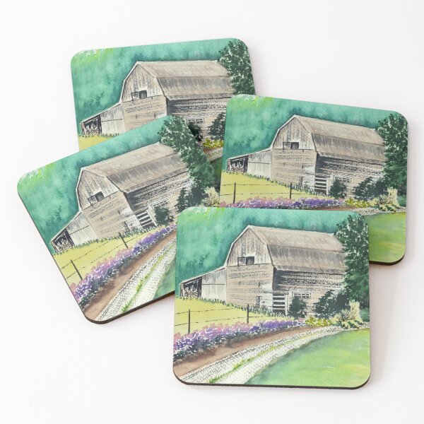 Item preview, Country Barn in Bloom designed and sold by MerriliesBrush.