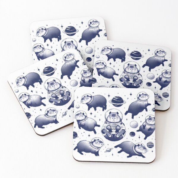 Item preview, Capybara in Space designed and sold by Sundawnstudio.