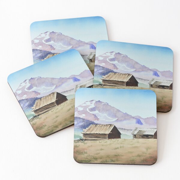 Item preview, Cabins Beneath the Peaks designed and sold by MerriliesBrush.