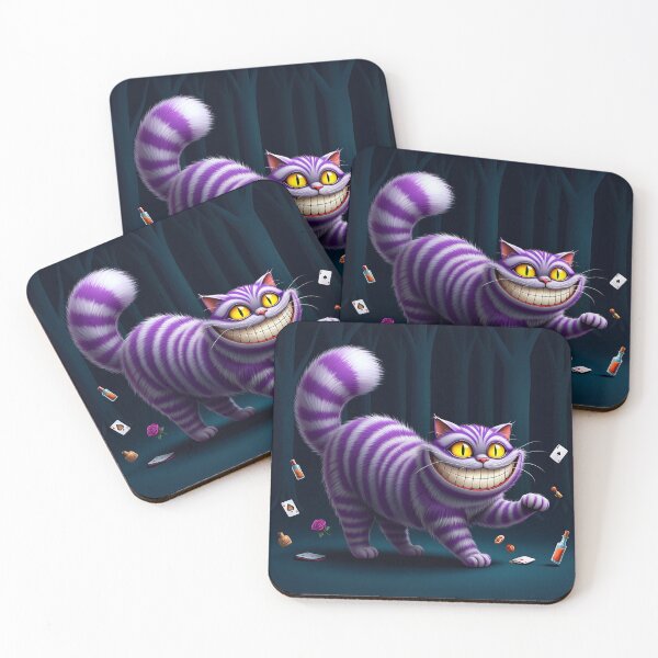 Item preview, The Cheshire Cat illustration designed and sold by Vintage Designs +.