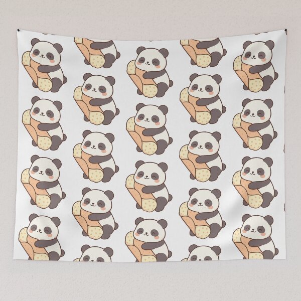Item preview, Cannoli Panda Mash-up designed and sold by FreshArtFusion.