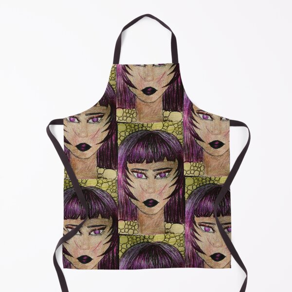 Item preview, Purple Reign: Mystical Gaze Portrait designed and sold by Luhxyraa.
