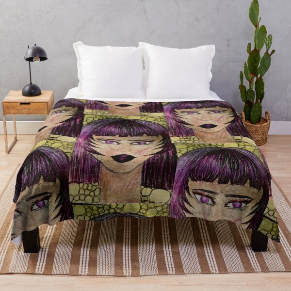 Item preview, Purple Reign: Mystical Gaze Portrait designed and sold by Luhxyraa.