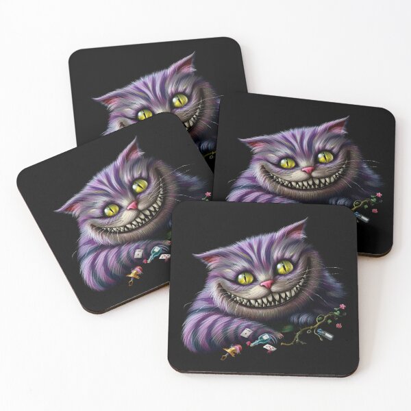 Item preview, The Cheshire Cat illustration designed and sold by Vintage Designs +.