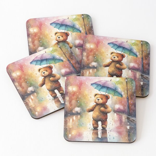Item preview, The Bear Who Painted the Rain designed and sold by PawPrintedArt.