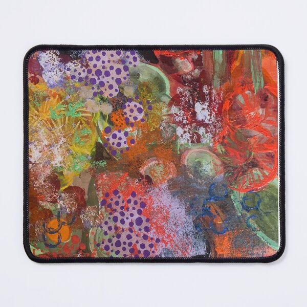 Item preview, Abstract acrylic painting “fruit frenzy”  designed and sold by SarahWhite.Art.