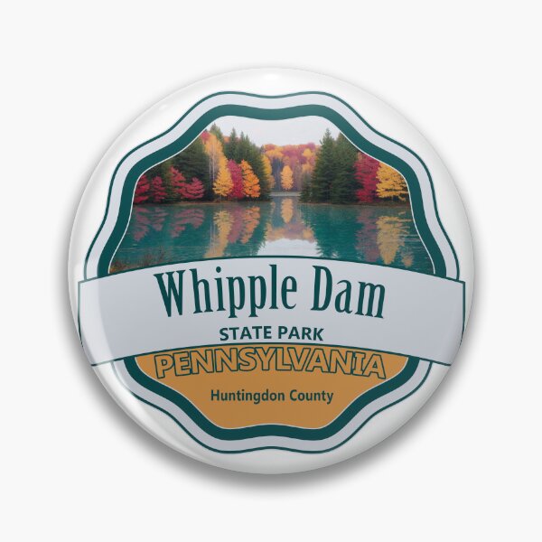 Item preview, Whipple Dam State Park, Huntingdon County, Pennsylvania designed and sold by Wanderful-roads.