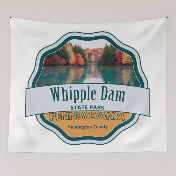 Item preview, Whipple Dam State Park, Huntingdon County, Pennsylvania designed and sold by Wanderful-roads.
