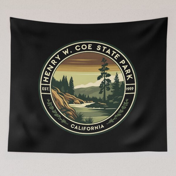 Item preview, Henry W. Coe State Park - California  designed and sold by GoodOldVintage.