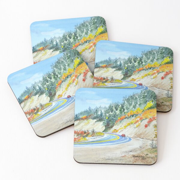 Item preview, Autumn Drive Through the Mountains designed and sold by MerriliesBrush.