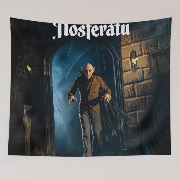 Item preview, Nosferatu the Vampire vintage style halloween illustration designed and sold by Vintage Designs +.
