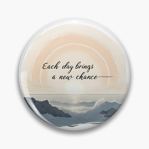 Item preview, Each day brings a new chance. Affirmation designed and sold by FlowCreate.