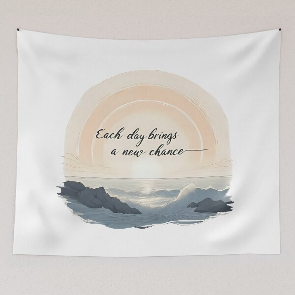 Item preview, Each day brings a new chance. Affirmation designed and sold by FlowCreate.