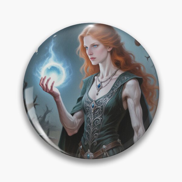 Item preview, The Sorcerer Witch of the wild moors designed and sold by Vintage Designs +.