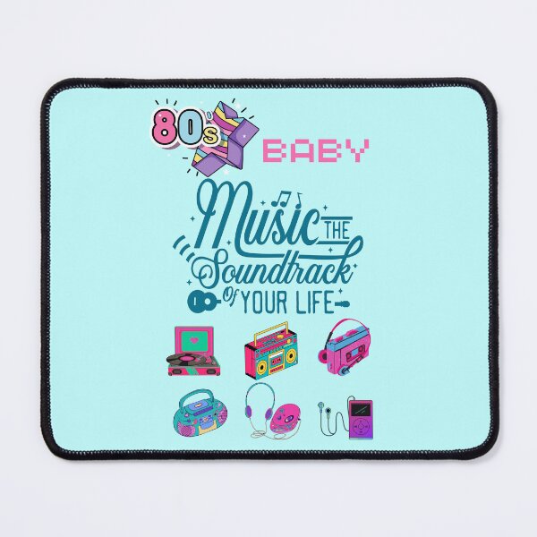 Item preview, 80's Music Baby, Soundtracks of your life designed and sold by ElevateYourEnergy.