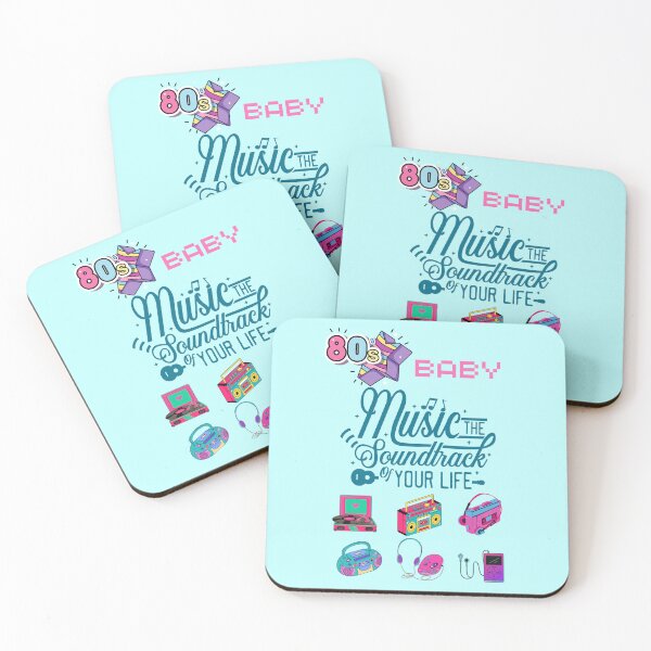 Item preview, 80's Music Baby, Soundtracks of your life designed and sold by ElevateYourEnergy.