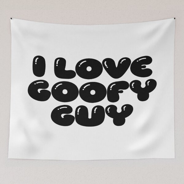 Item preview, i love goofy guy designed and sold by Aesthetic Crew.