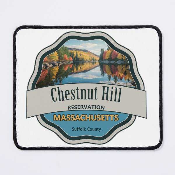Item preview, Chestnut Hill Reservation, Suffolk County, Massachusetts designed and sold by Wanderful-roads.