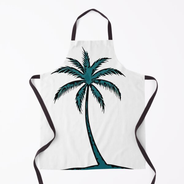 Item preview, Blue & Black Palm Tree Art designed and sold by AmbientArtCo.