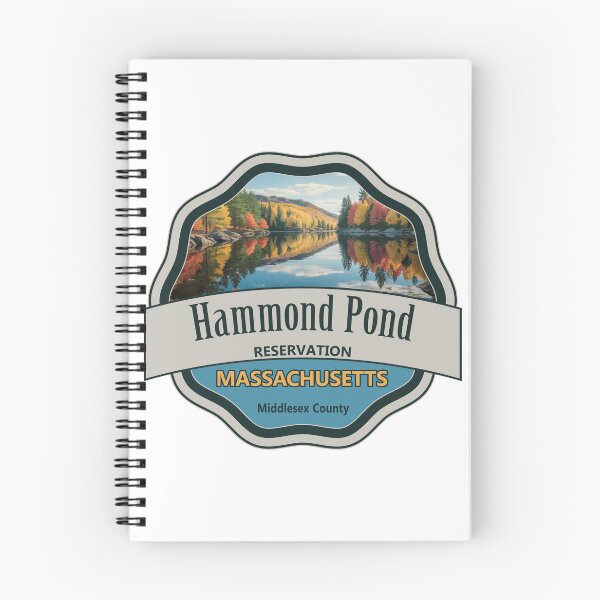 Item preview, Hammond Pond Reservation, Middlesex County, Massachusetts designed and sold by Wanderful-roads.