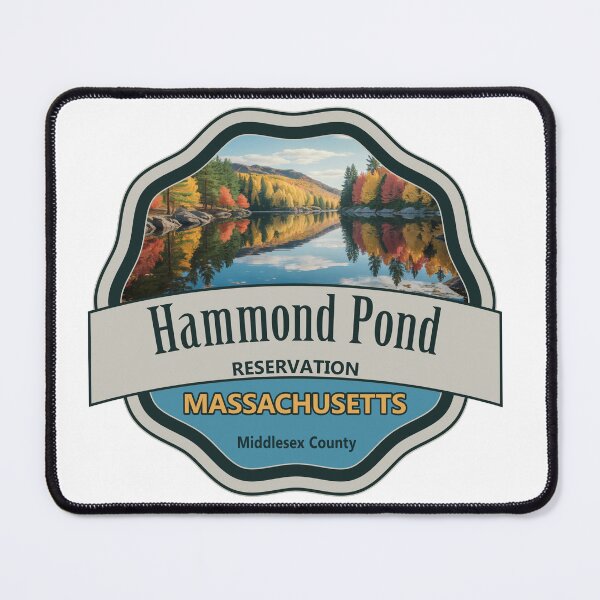 Item preview, Hammond Pond Reservation, Middlesex County, Massachusetts designed and sold by Wanderful-roads.