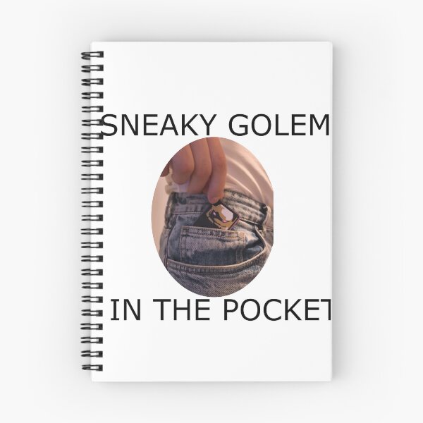 Item preview, Sneaky golem in the pocket with subtitles  designed and sold by Pixomadesigns.