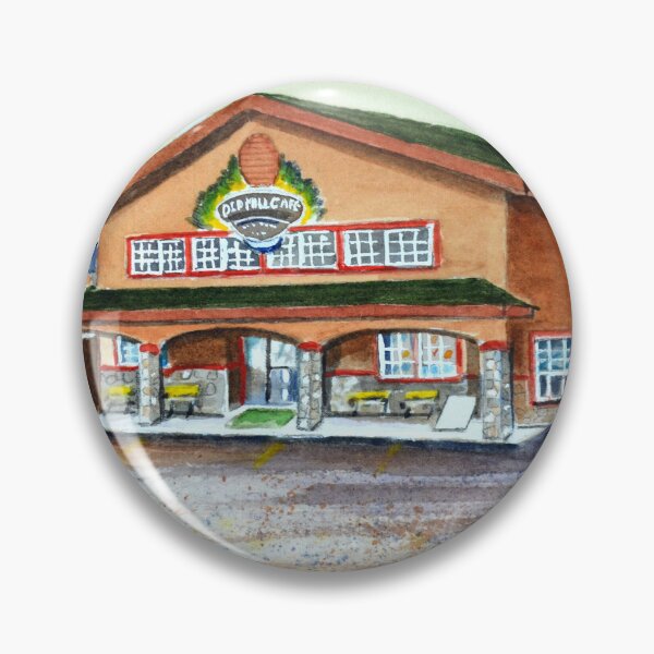 Item preview, Old Mill Café at Sunset designed and sold by MerriliesBrush.