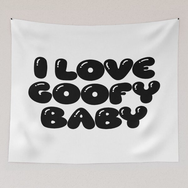 Item preview, i love goofy baby designed and sold by Aesthetic Crew.