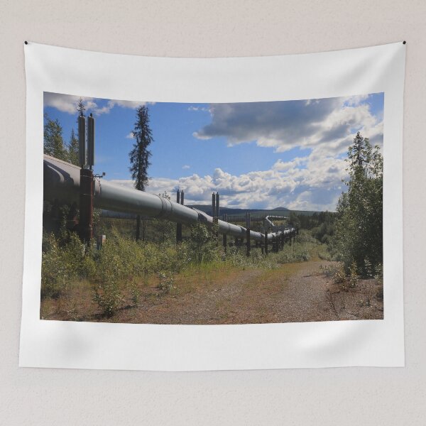 Item preview, Pipeline along Dalton hwy designed and sold by zumi.