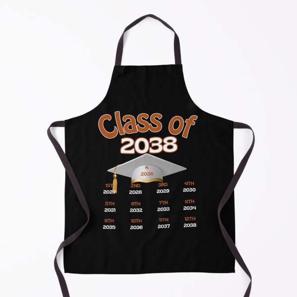 Item preview, Class of 2038 - From K to Cap Toss - Kindergarten to Senior Year designed and sold by FaeryNuff.