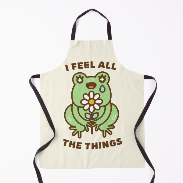 Item preview, I Feel All the Things – Sensitive Frog Neurodivergent Design designed and sold by musingtreeart.