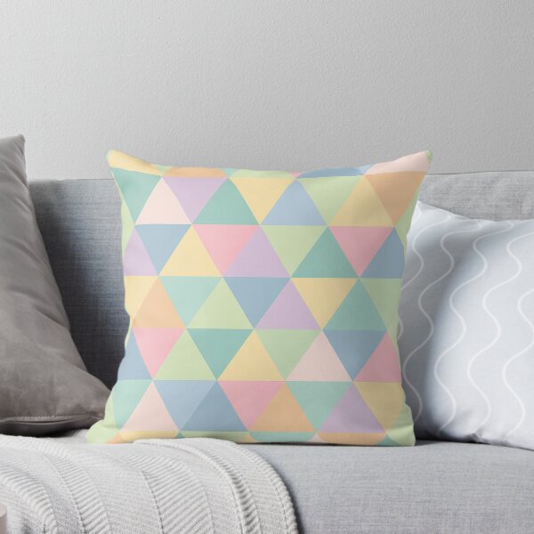 Item preview, Pastel Triangles Harmony designed and sold by TheWonkyEaselCo.