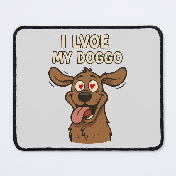 Item preview, Hilarious Doggo Lvoe Misspelled Text - Love for dog lovers. designed and sold by InkMarks.