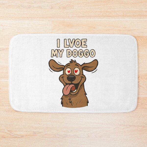 Item preview, Hilarious Doggo Lvoe Misspelled Text - Love for dog lovers. designed and sold by InkMarks.