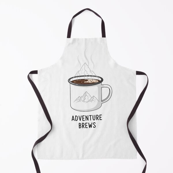 Item preview, Adventure Brews | Camping Coffee Lover Design designed and sold by shashtopia.
