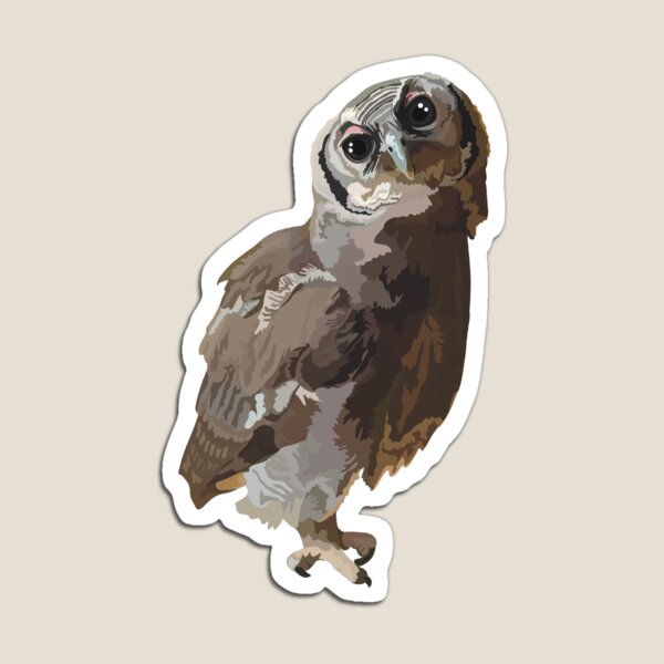 Item preview, C is for Custom Eagle Owl designed and sold by PrettylittlepastelUk.