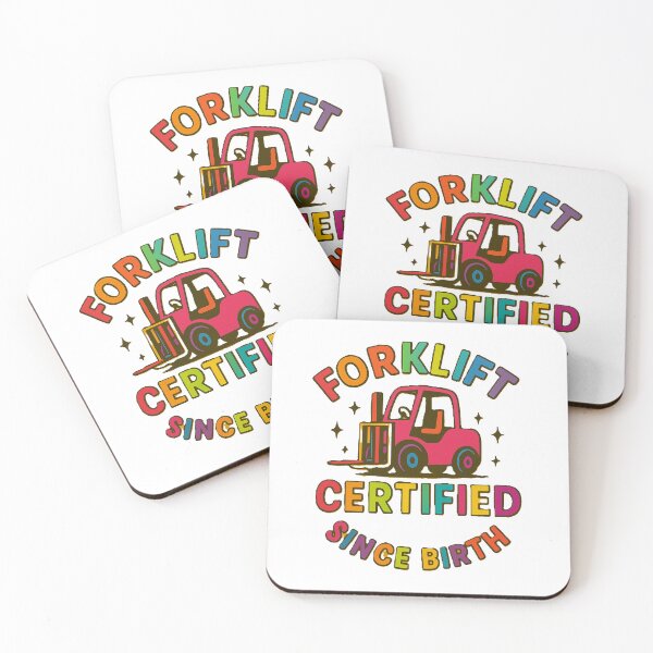 Item preview, Forklift Legend – Retro Rainbow Design for Warehouse Workers designed and sold by RetroNibylander.