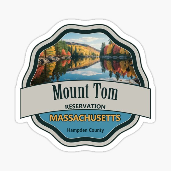 Item preview, Mount Tom State Reservation, Hampden County, Massachusetts designed and sold by Wanderful-roads.