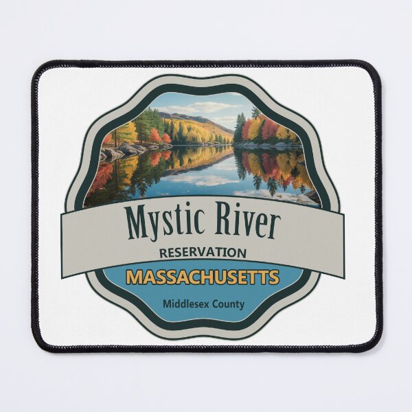 Item preview, Mystic River Reservation, Middlesex County, Massachusetts designed and sold by Wanderful-roads.