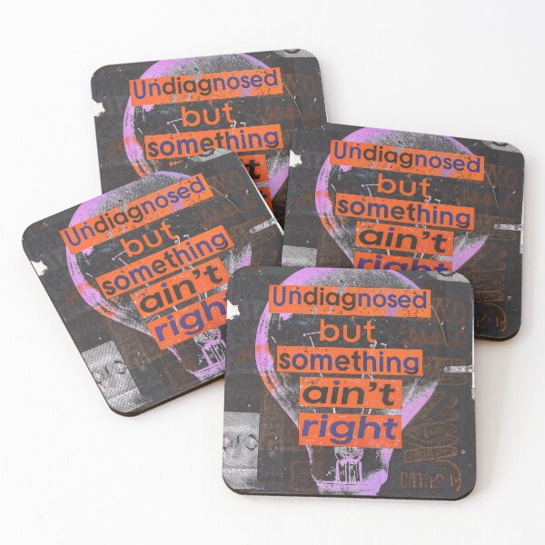 Item preview, Undiagnosed but something ain't right - Gritty Grunge Collage designed and sold by pixelated_echoes.