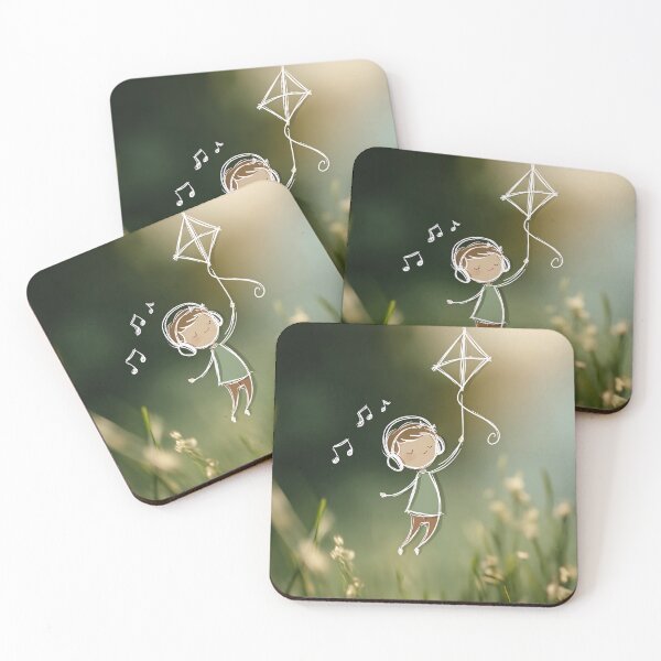 Item preview, Child kite flying with music designed and sold by Brendon987.