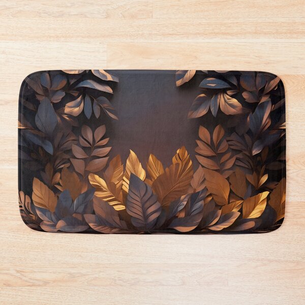 Item preview, Golden Midnight Botanical Leaves  designed and sold by A L O N E.