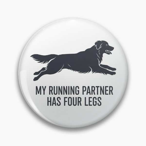 Item preview, My Running Partner Has Four Legs - Dog Runner Design designed and sold by shashtopia.